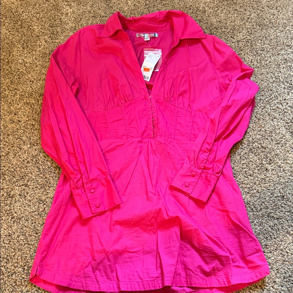 Urban Outfitters Fuchsia Corset Mini Dress